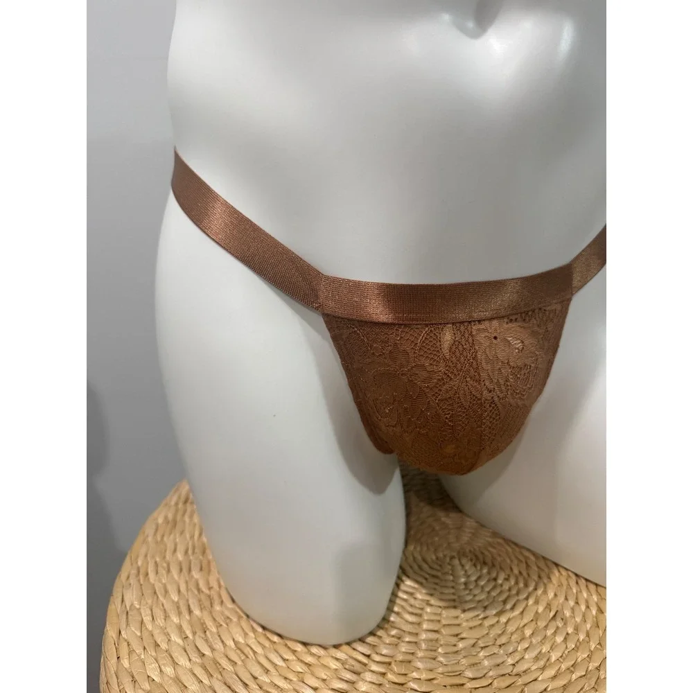 Cosabella Never Say Never Italian Thong Tre Men's Lace NWT Size S